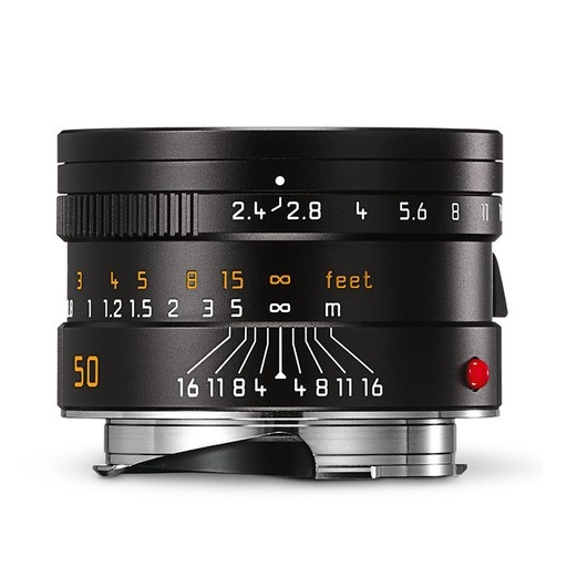 【美品】Leica Summarit-M 50mm f/2.4 50mm-f24-summarit-black-e46-