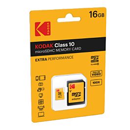 Kodak Class 10 microSDHC Memory Card (16GB) New-In-Box at Roberts