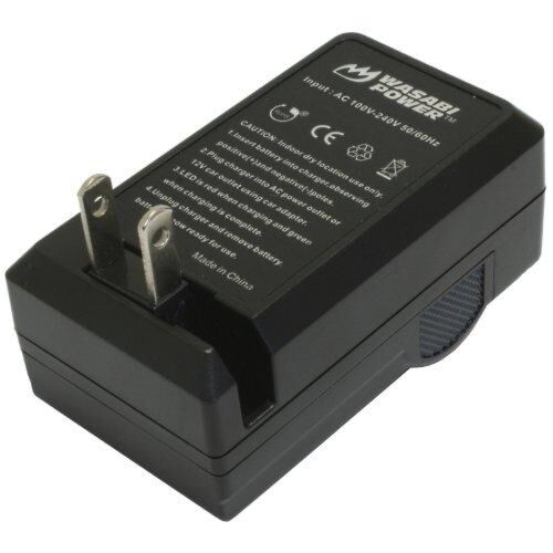 DSTE Caricabatterie Doppio Per Sony NP-FM50/FM55H/FM500H/QM71/QM91 - Con Adattatore Auto - 2