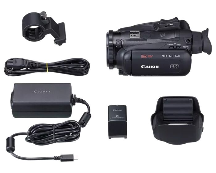 Canon VIXIA HF G70 Camcorder New-In-Box at Roberts Camera