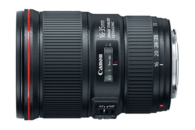 Canon EF 16-35mm f/4L IS USM New-In-Box at Roberts Camera