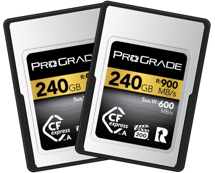 Memory Card Golde ProGrade Digital CFexpress 2.0 Type A Memory Card (Gold) (2-Pack) New ...