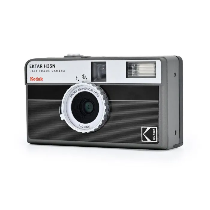 KODAK EKTAR H35N Half Frame Film Camera (Striped Black)