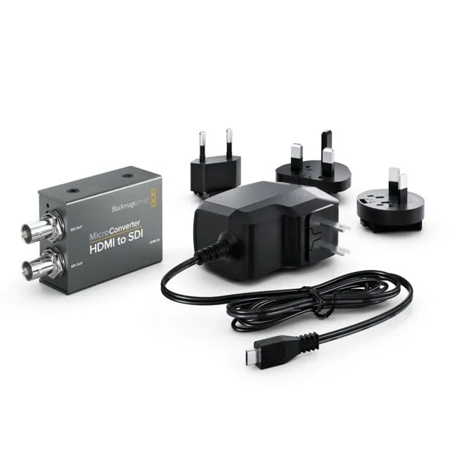 Blackmagic Design Micro Converter - HDMI to SDI with Power Supply