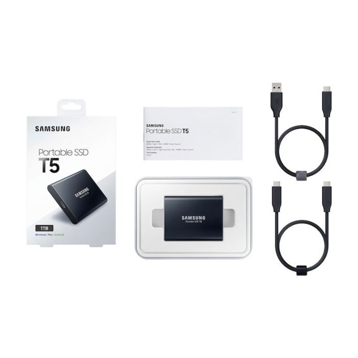 Samsung Portable Ssd T5 1tb Portable SSD T5 USB (1TB) (Black)